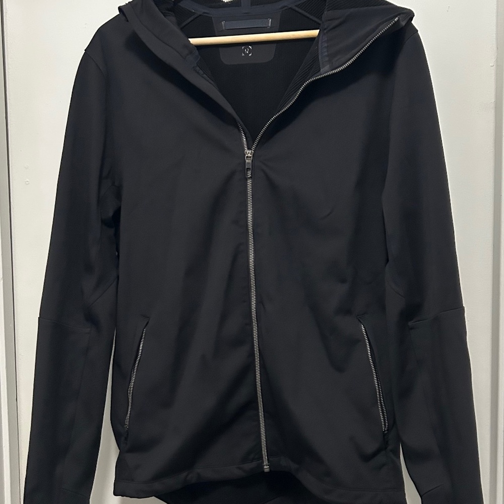 Lululemon Men's Jacket with Hood Black Size L Worn Once Like New
